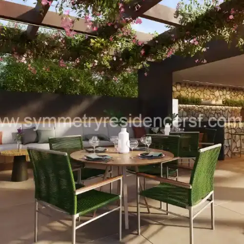Symmetry Alphaville - Planta do apartamento