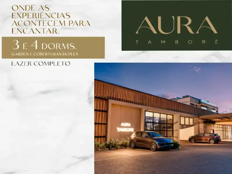 Aura Reserva Tamboré - Lançamento em Barueri
